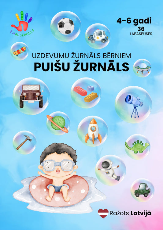 PUIŠU ŽURNĀLS (4-6 gadi)