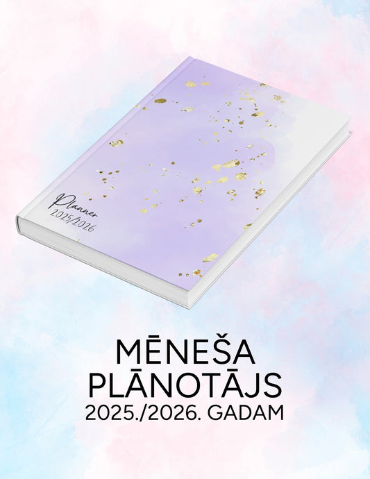 Minimālistiskais PLĀNOTĀJS 2025./2026.