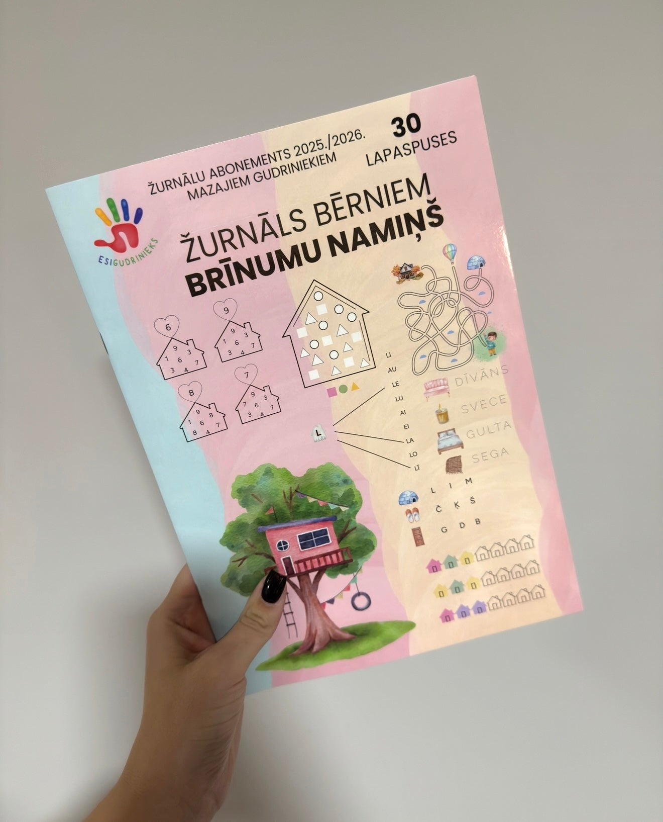 Žurnāls BRĪNUMU NAMIŅŠ 3-5 gadi