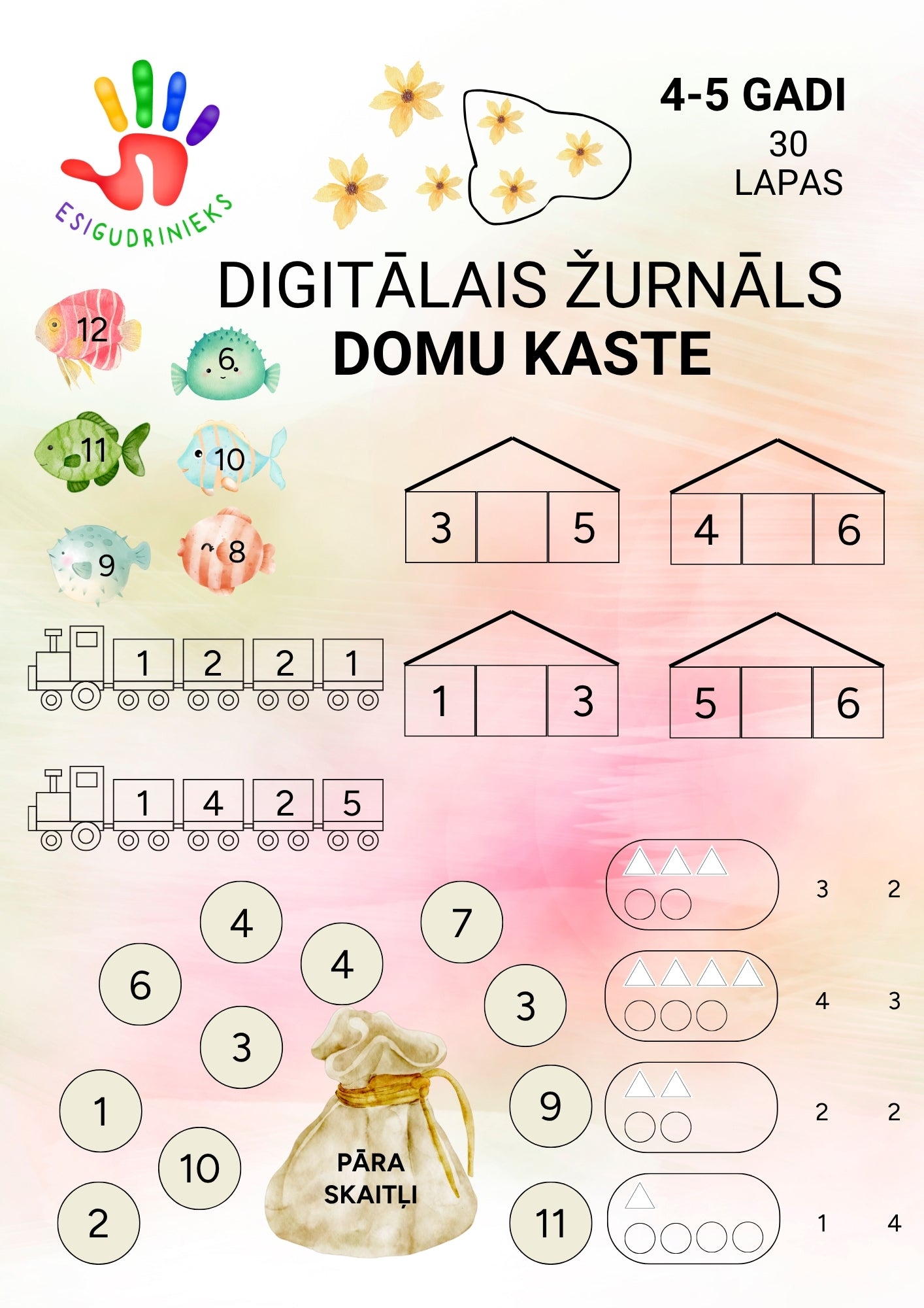 Žurnāls DOMU KASTE 4-5 gadi