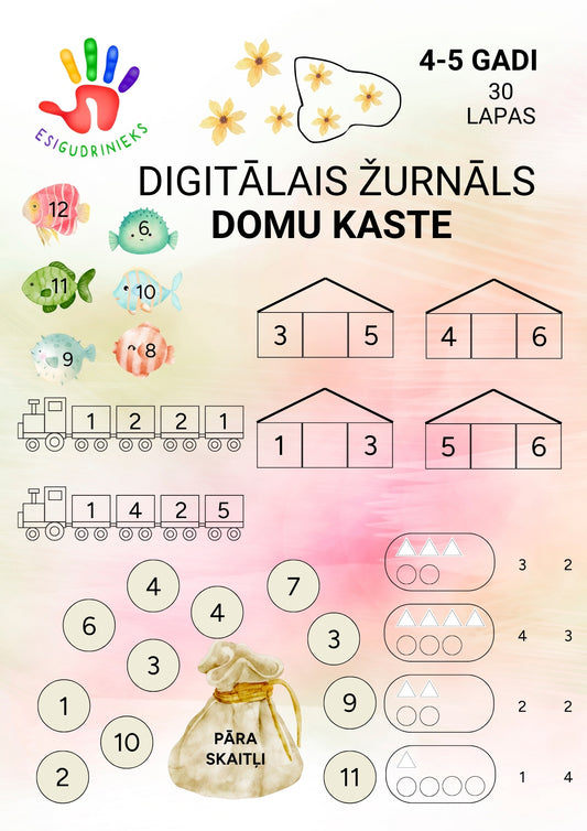 Žurnāls DOMU KASTE 4-5 gadi