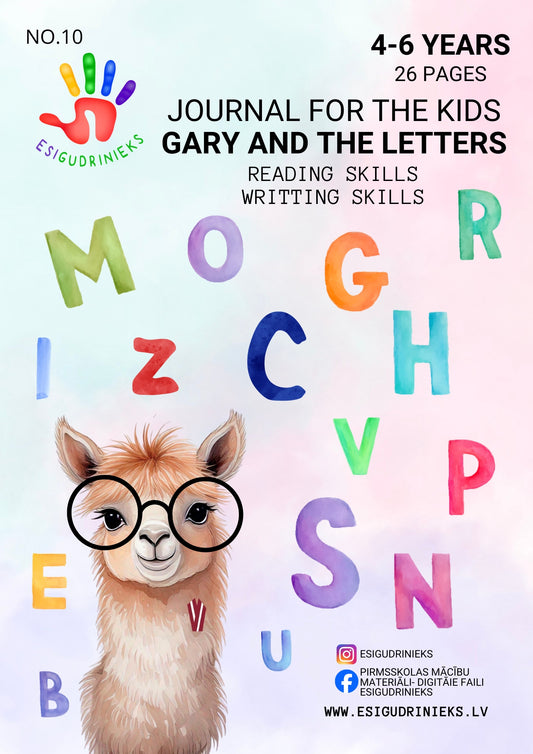 Digital journal GARY AND THE LETTERS