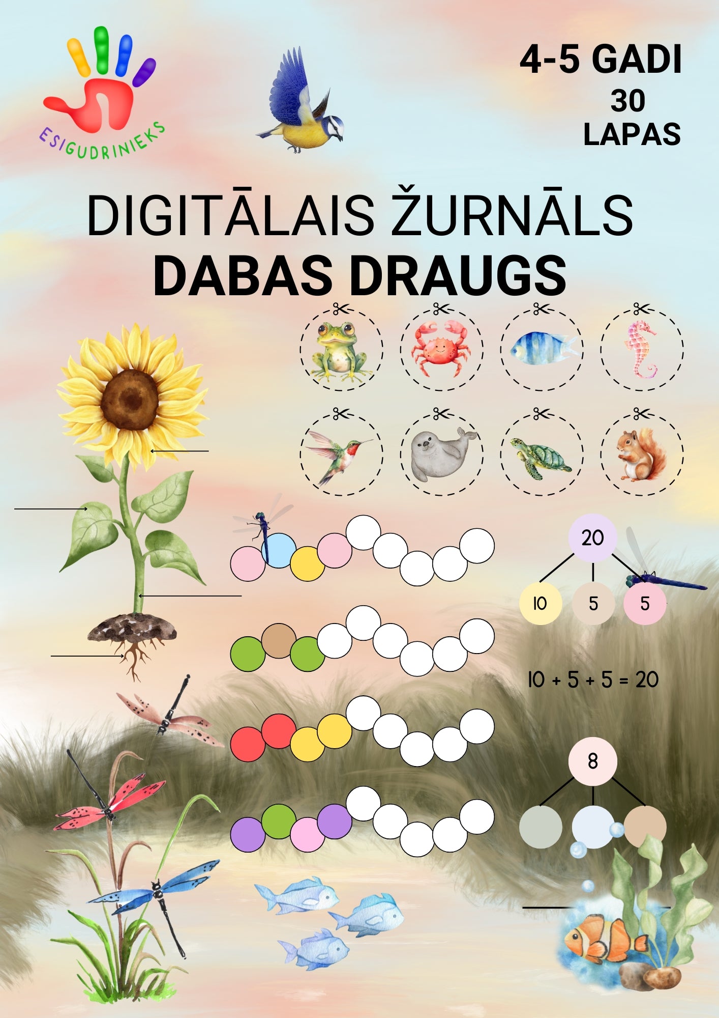 Žurnāls DABAS DRAUGS 4-5 gadi