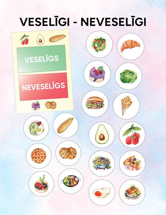 Veselīgi - neveselīgi