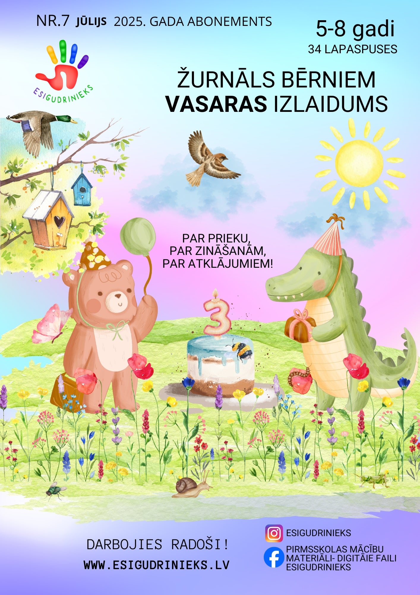 Žurnāls Nr. 7 VASARAS IZLAIDUMS