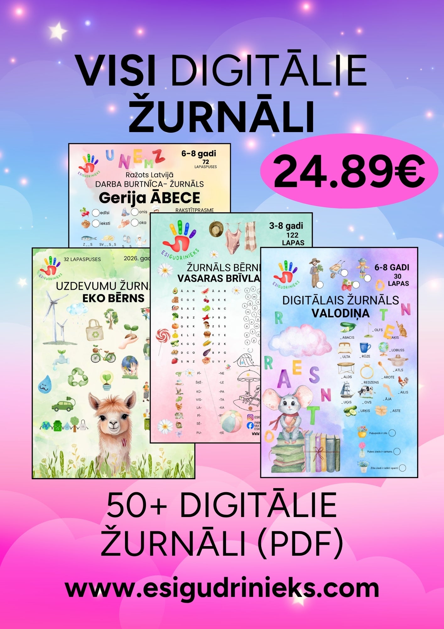 50+ ŽURNĀLI (visi digitālie žurnāli)